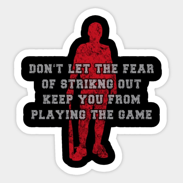 Overcome Fear Sticker by DavidIWilliams